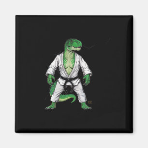 Imán Rex Martial Arts Dinosaur Judo Jiu-jitsu Karate