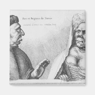 Imán Rex y Regina de Túnez