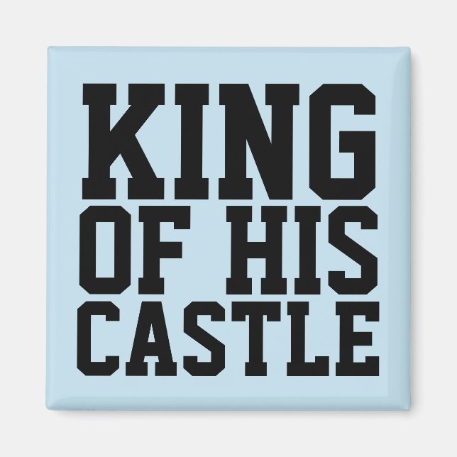 IMÁN REY DE SUS MAGNETS DE CASTILLO (Frente)