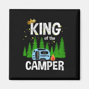 Imán Rey Del Remolque De Viaje De Camping Camper Road T