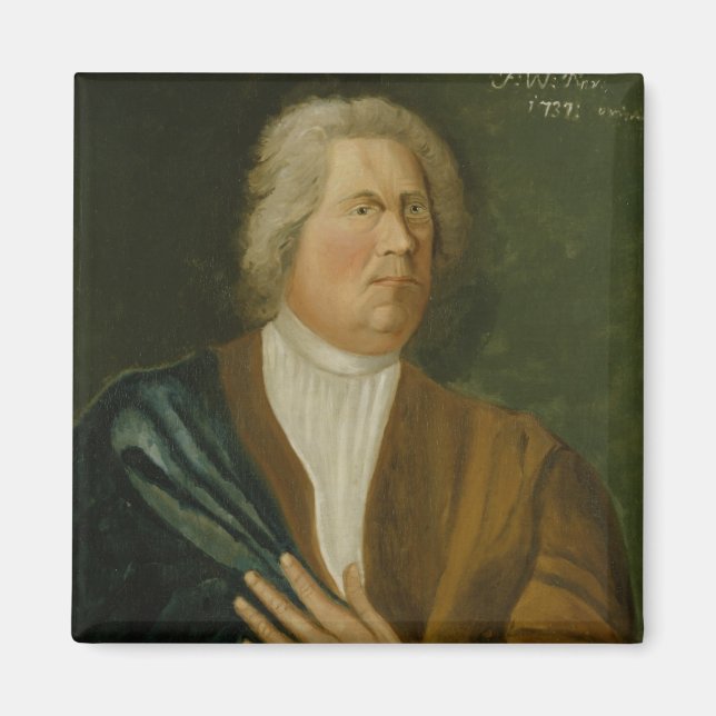 Imán Rey Federico William I de Prusia, 1737 (Frente)