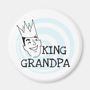 Imán Rey Grandpa T-shirts y regalos