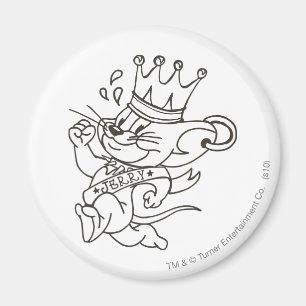 Imán Rey Jerry de Tom y Jerry