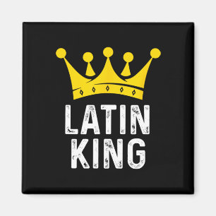 Imán Rey Latino - Regalo De Baile De Baile Latino Para 