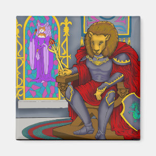Imán Rey Magnet del león
