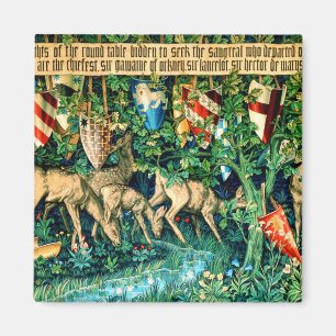 Imán Rey Medieval Arthur William Morris