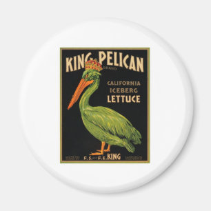 Imán Rey Pelican Lettuce