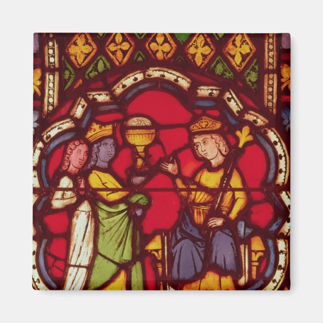 Imán Rey Salomón y Reina de Saba, c.1270 (Frente)