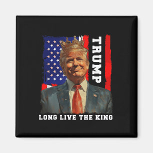Imán Rey Trump Presidente Viva El Rey Trump 