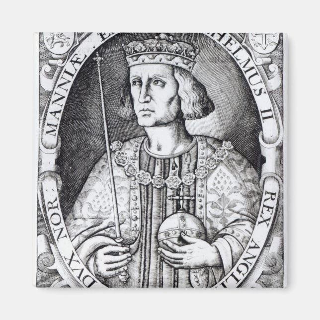 Imán Rey William II de Inglaterra, 1618 (Frente)