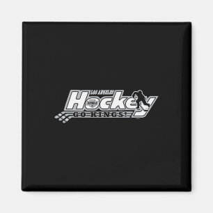 Imán Reyes de Los Ángeles Hockey Negro Licencia Oficial