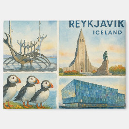 Imán Reykjavik Islandia multivista 