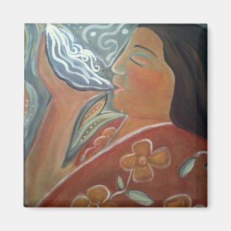 Imán Rezando con agua