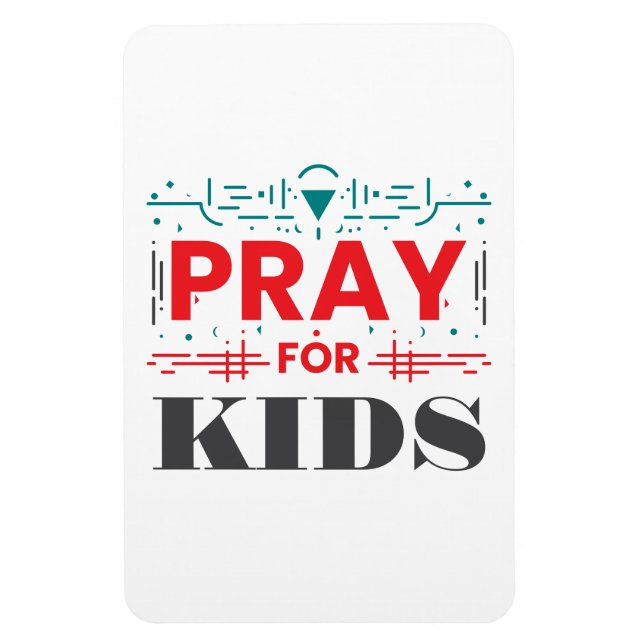 Imán Rezar por los niños (Vertical)