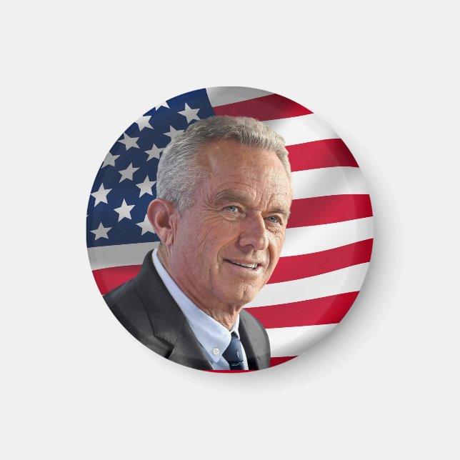 Imán RFK para la presidencia 2024 (Frente)