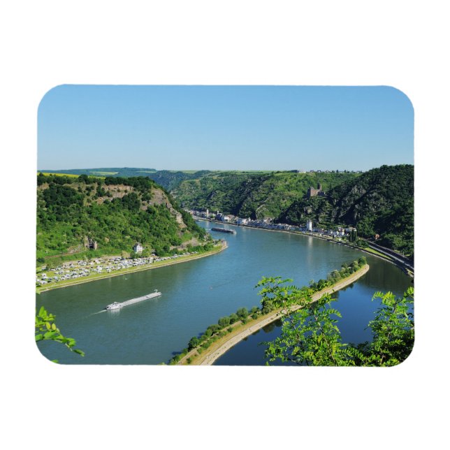 Imán Rheintal an der Loreley (Horizontal)