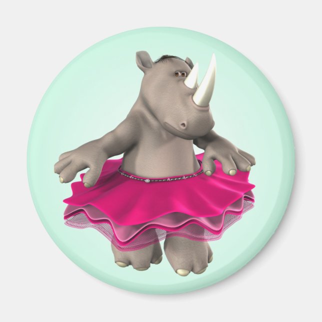 Imán Rhino Green Magnet (Frente)