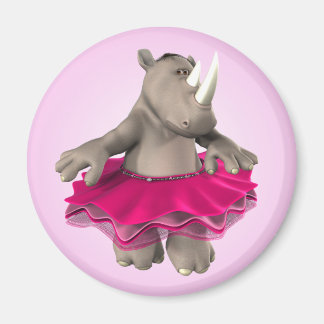 Imán Rhino Pink Magnet
