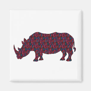 Imán Rhinoceroc africano