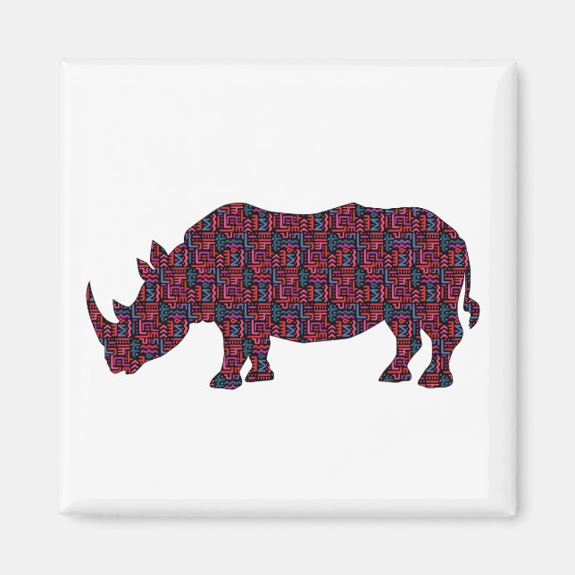 Imán Rhinoceroc africano (Frente)