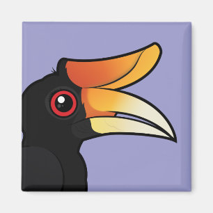 Imán Rhinoceros Hornbill