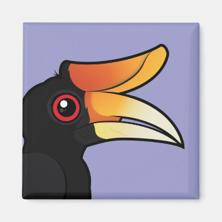 Imán Rhinoceros Hornbill