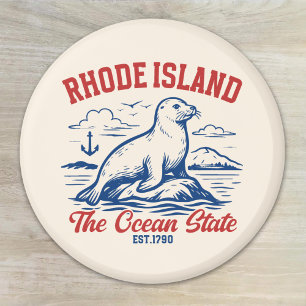 Imán Rhode Island Beach Vibes Gift Idea