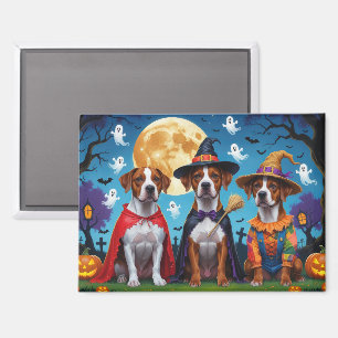 Imán Rhodesia Ridgeback Perros Calabaza Halloween Graci