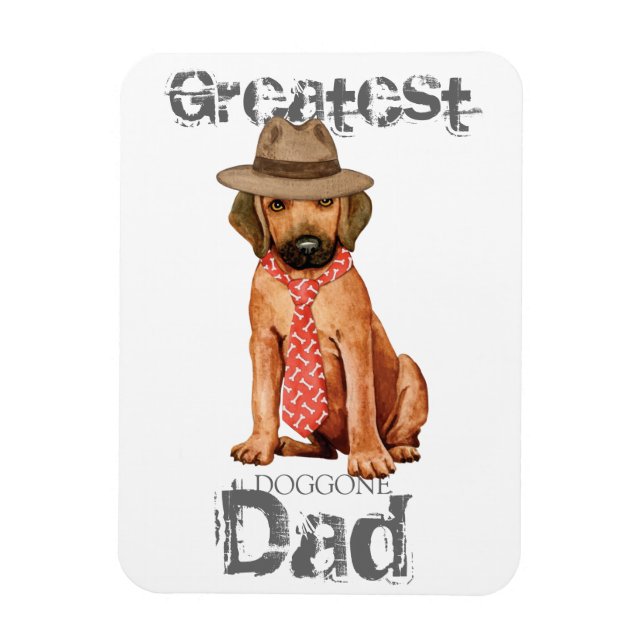 Imán Rhodesian Ridgeback Dad (Vertical)