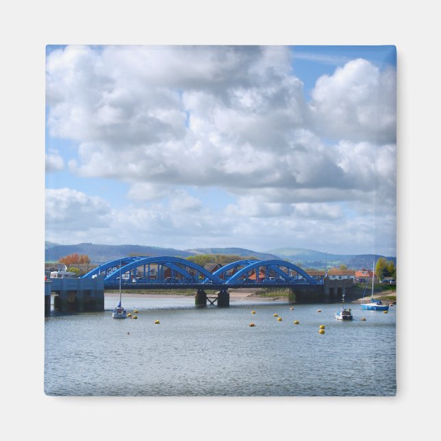 Imán Rhyl Blue Bridges (Frente)