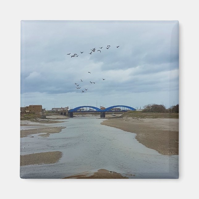 Imán Rhyl Blue Bridges (Frente)