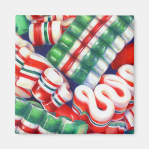 Imán RIBBON CANDY Square Magnet