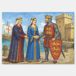 Imán Ricardo Corazón de León conoce a Berengaria