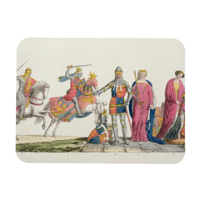 Imán Ricardo Corazón de León, Juan de Gaunt, Eduardo II (Horizontal)