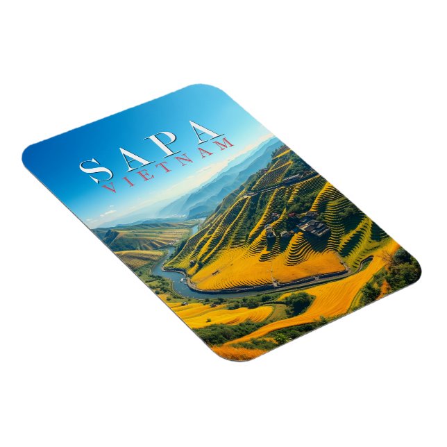 Imán Rice fields in Sapa, Vietnam  (Lado Derecho)