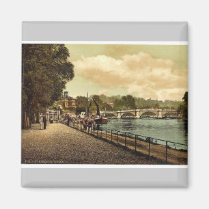 Imán Richmond, el puente, Londres y suburbios,