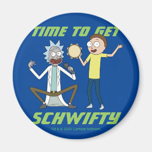 Imán RICK AND MORTY™   Hora De Obtener Schwifty