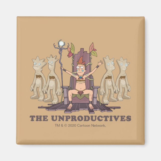 Imán RICK AND MORTY™ | Los improductivos (Frente)