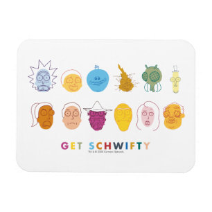 Imán RICK AND MORTY™   Obtener Schwifty