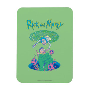 Imán RICK AND MORTY™ Rescate del portal