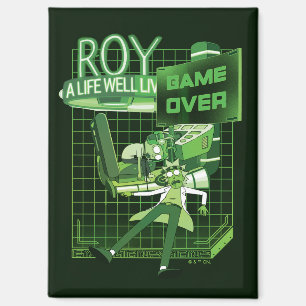 Imán RICK AND MORTY™   Roy Una Vida Bien Vivida