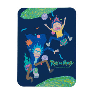 Imán RICK AND MORTY™   Salto del portal infectado