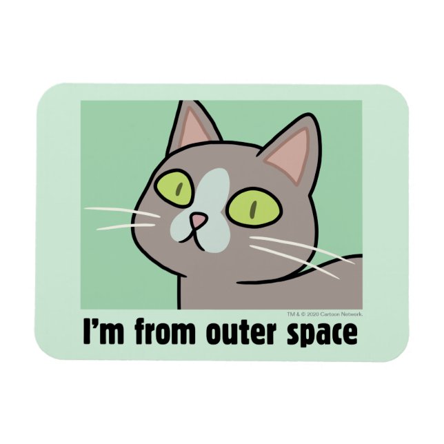 Imán RICK AND MORTY™ | Soy del espacio exterior (Horizontal)