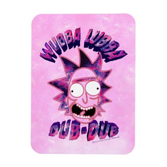 Imán RICK AND MORTY™ | Wubba Lubba Dub-Dub (Vertical)