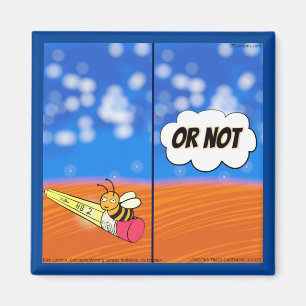 Imán Rick London Funny Shakespeare Hamlet Bee