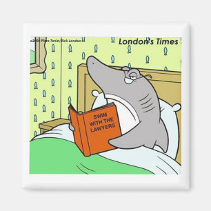 Imán Rick London Shark Lawyer Funny
