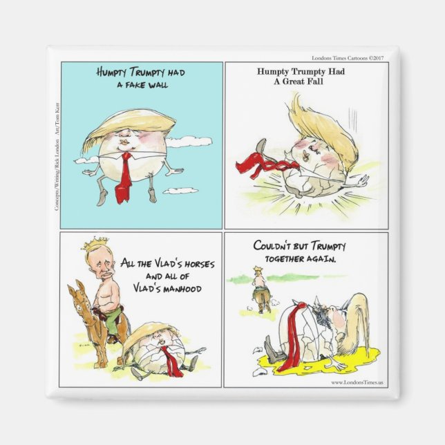 Imán Rick London "Trumpty Dumpty" ("Trumpty Dumpty") es (Frente)