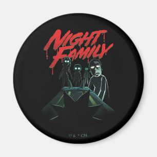 Imán RICK Y MORTY™ Familia Nocturna