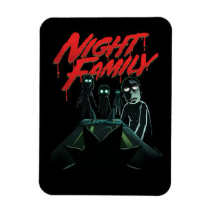 Imán RICK Y MORTY™ Familia Nocturna