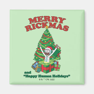 Imán Rick y Morty Portal Rick Merry Rickmas